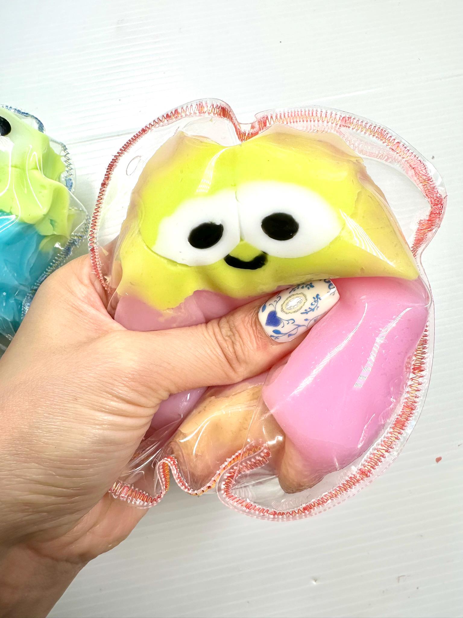 Froggy Squishy Toy | Handmade, Slow-Rise Stress Relief | Sensory Fidget Toy | Kawaii Gift thumbnail 4