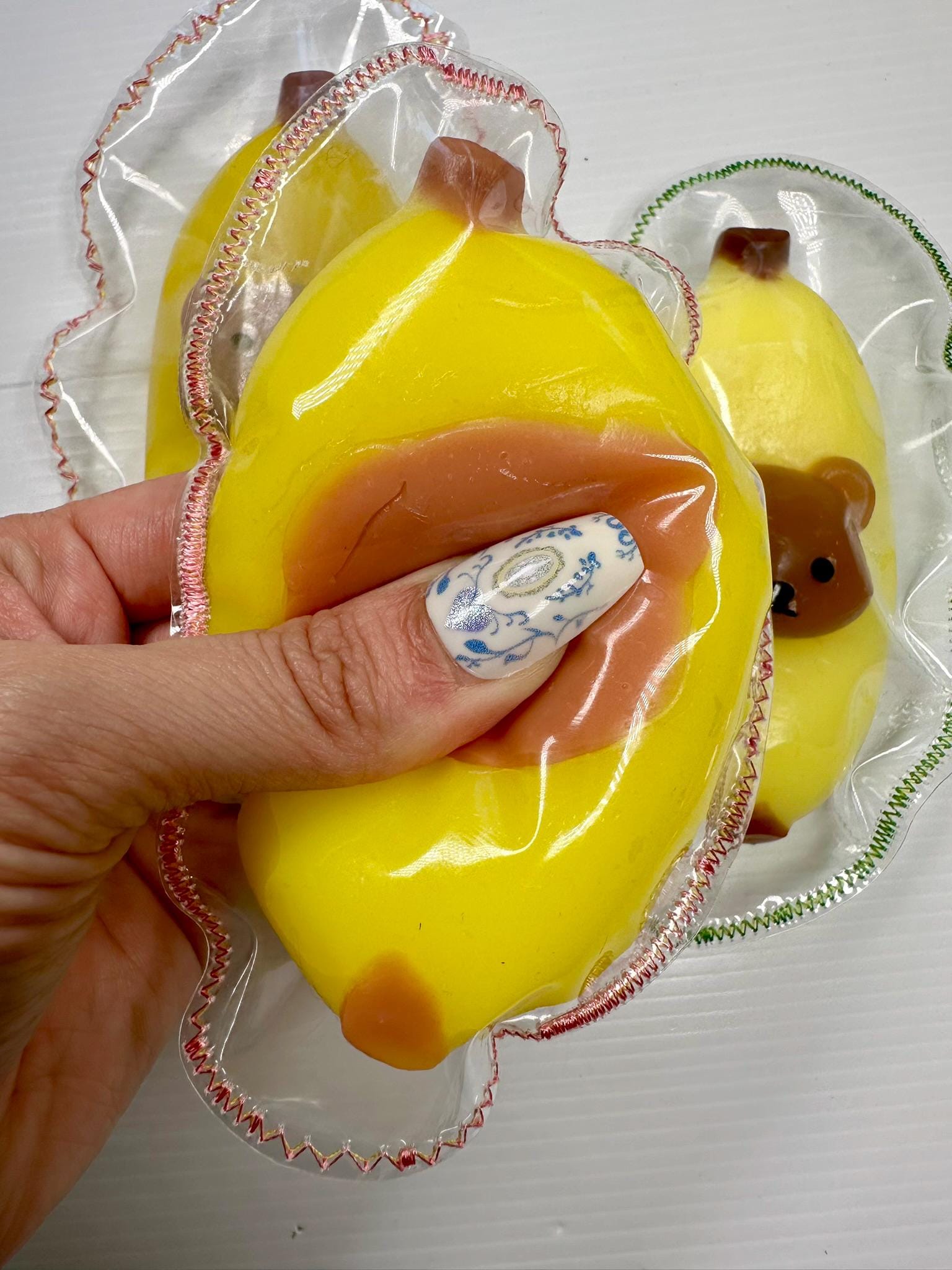 Handmade Banana Bear Squishy | Slow-Rise Sensory Fidget Toy thumbnail 3