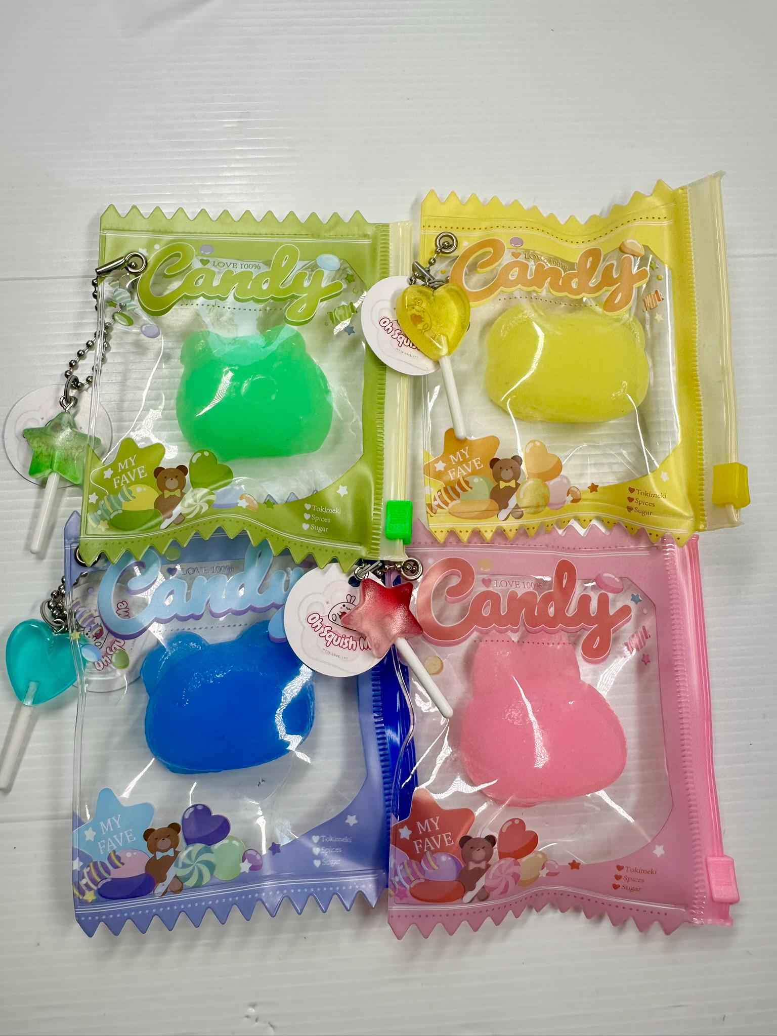 Handmade Candy Squishy Range | Slow-Rise Stress Relief | Sensory Fidget Toys | Kawaii Gifts