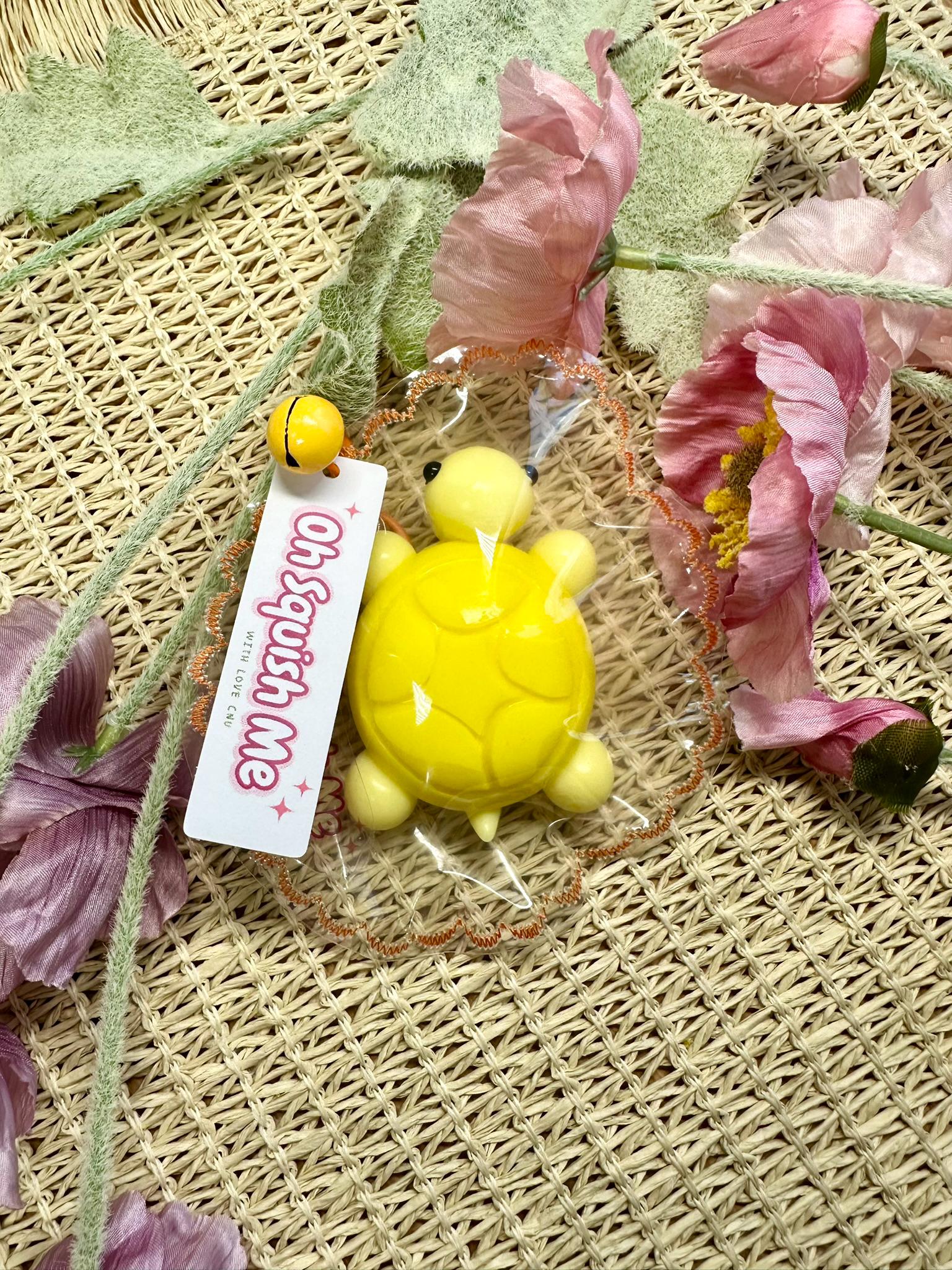 Handmade Squishy Turtle: Dual Tone Stress Relief Toy thumbnail 2