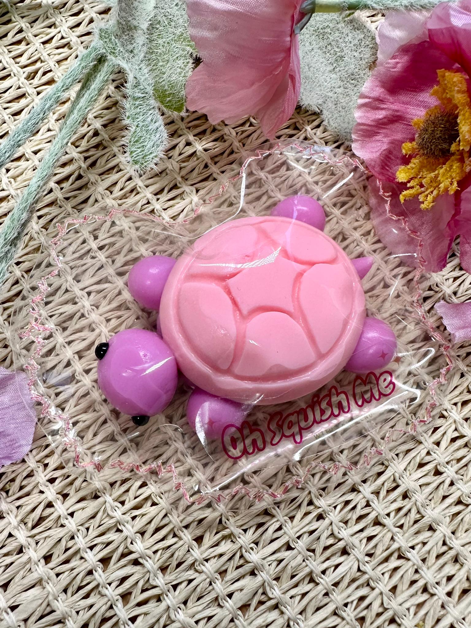 Handmade Squishy Turtle: Dual Tone Stress Relief Toy thumbnail 5