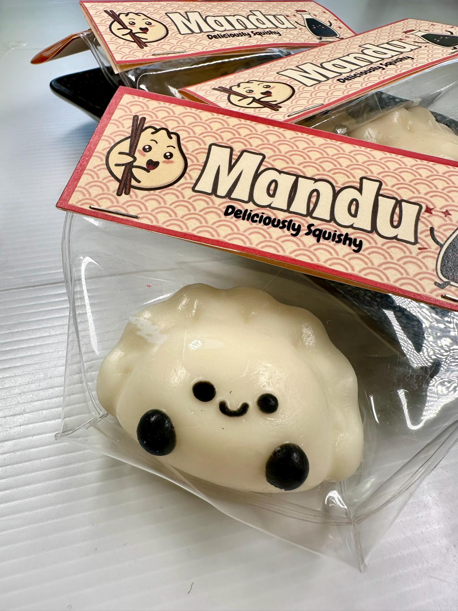 Mandu the Dumpling Squishy Toy | Slow-Rise Stress Relief | Sensory Fidget | Kawaii Gift