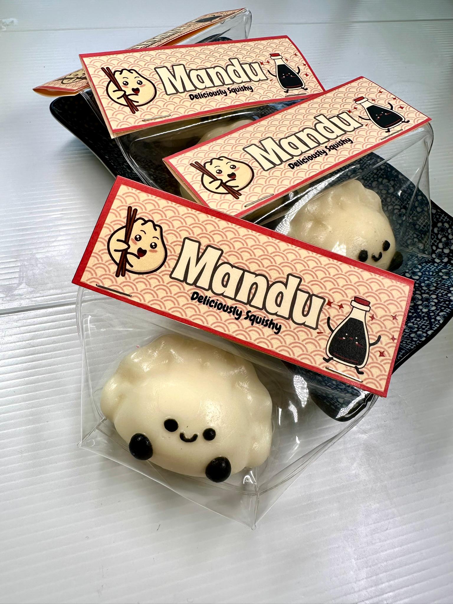 Mandu the Dumpling Squishy Toy | Slow-Rise Stress Relief | Sensory Fidget | Kawaii Gift thumbnail 2