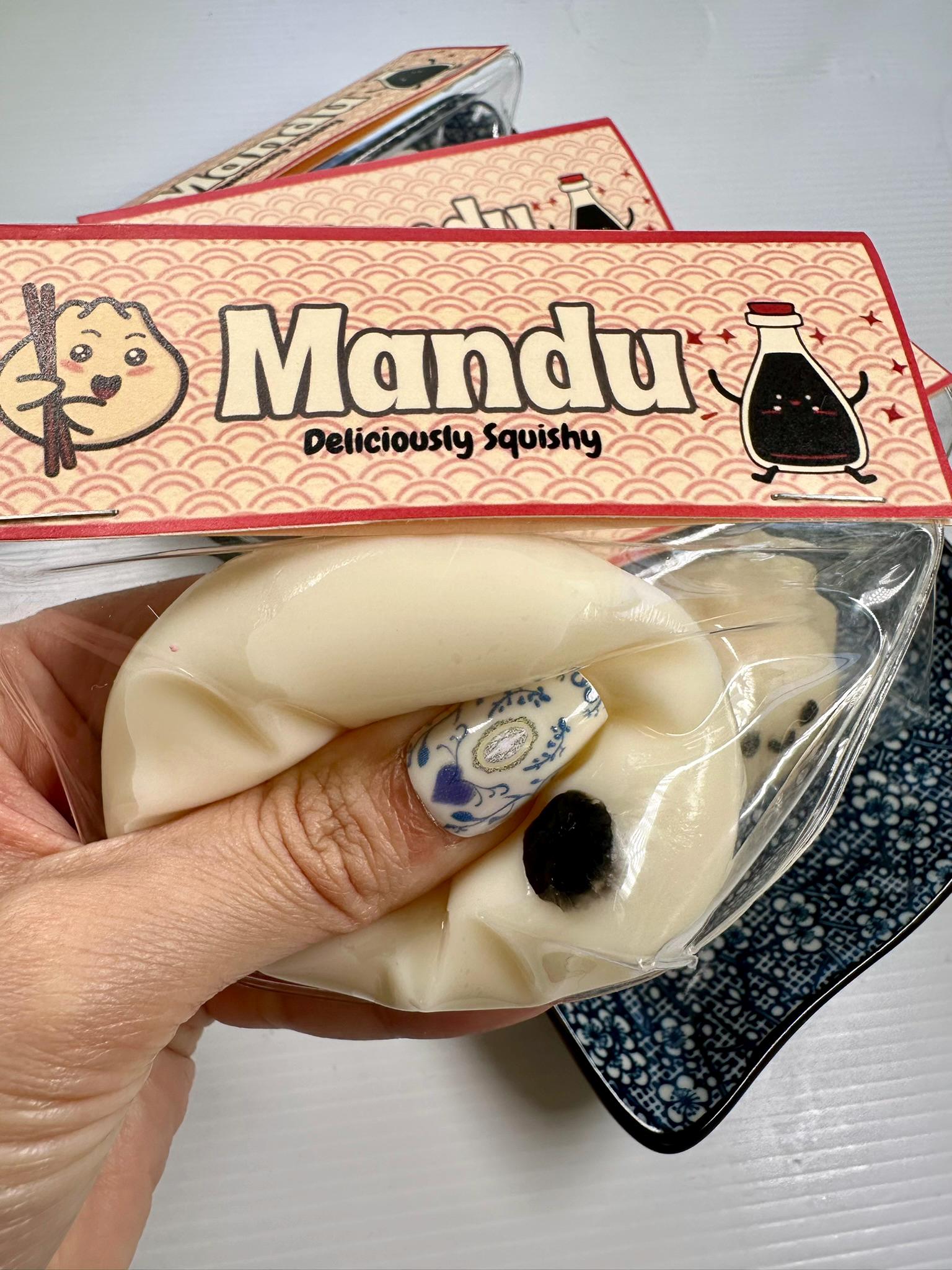 Mandu the Dumpling Squishy Toy | Slow-Rise Stress Relief | Sensory Fidget | Kawaii Gift thumbnail 3