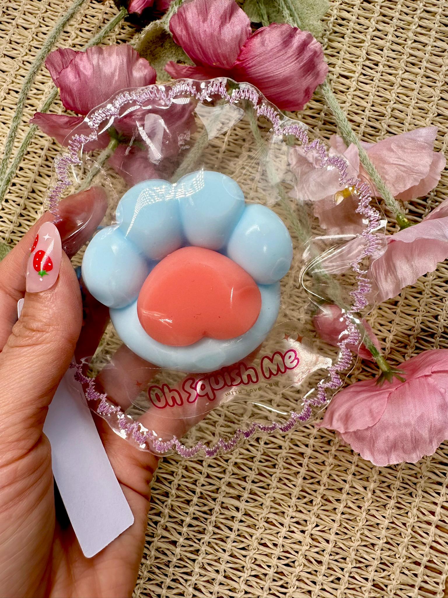Plumpy Paw Squishy: Handmade Silicone Stress Relief Toy thumbnail 2