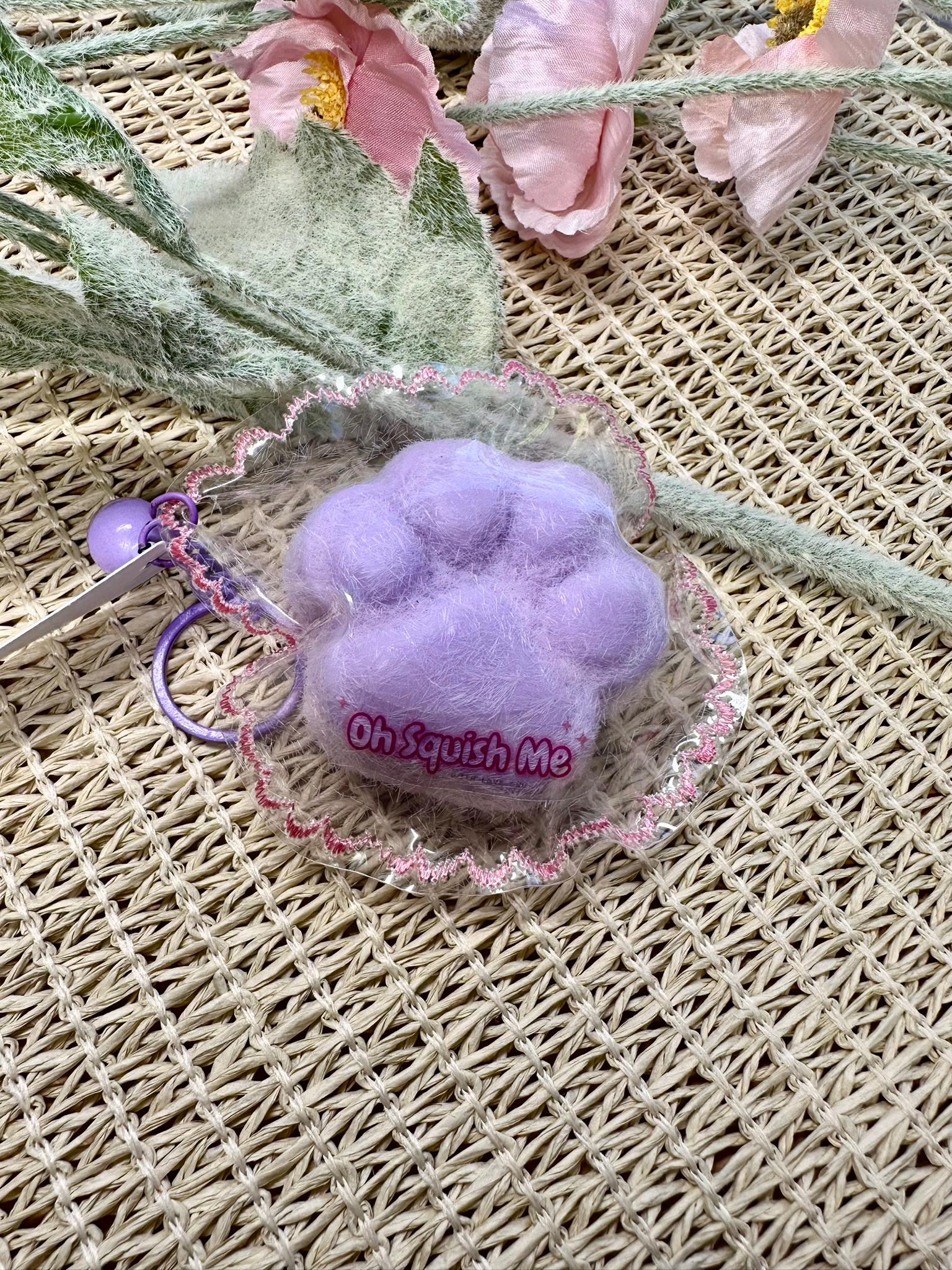 The Floof Paw: Handmade Flocked Silicone Squishy Toy thumbnail 2