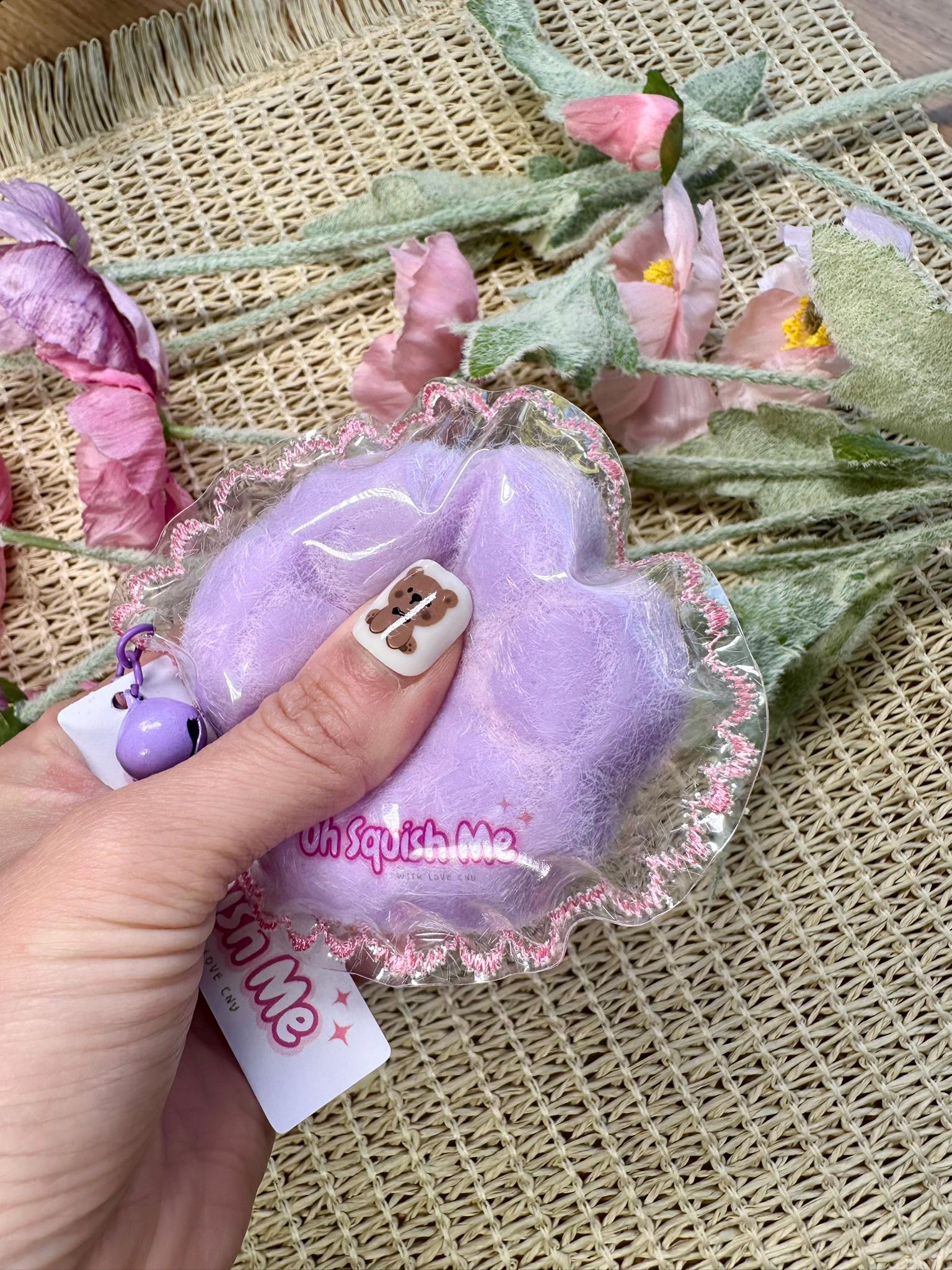 The Floof Paw: Handmade Flocked Silicone Squishy Toy thumbnail 3