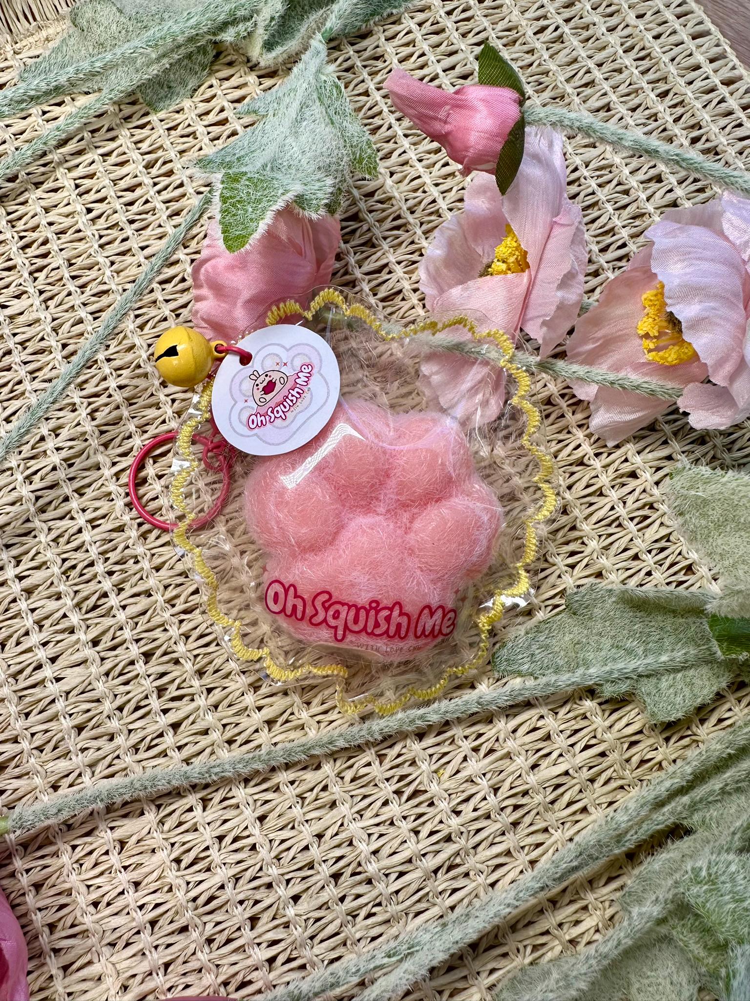 The Floof Paw: Handmade Flocked Silicone Squishy Toy thumbnail 4